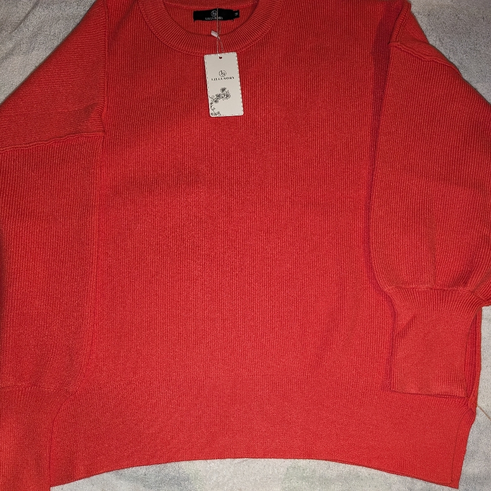 Lillusory sweater